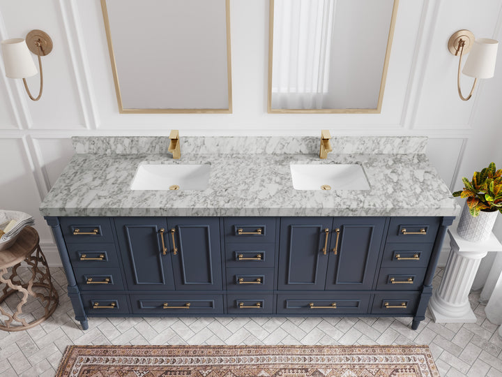 Aberdeen 80 in. W x 22 in. D Double Sink Bathroom Vanity - photo 18