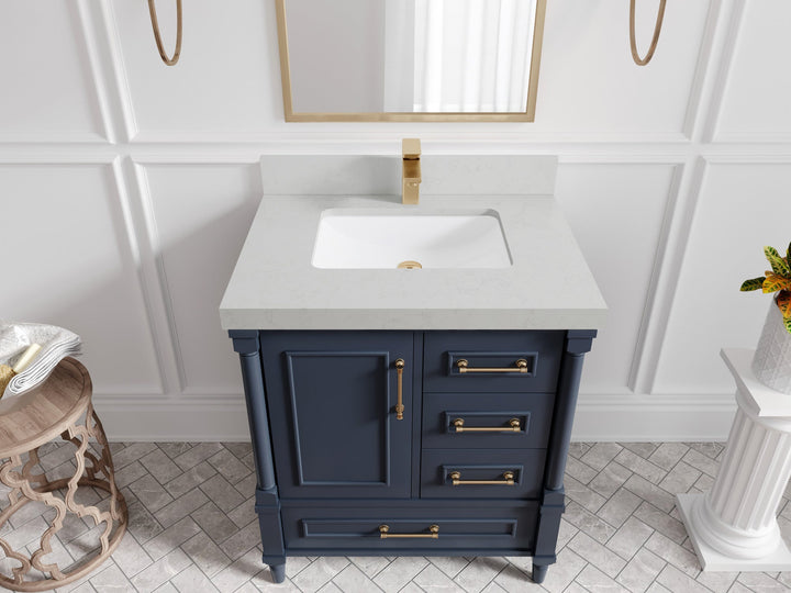 Aberdeen 30 in. W x 22 in. D Single Sink Bathroom Vanity - photo 19