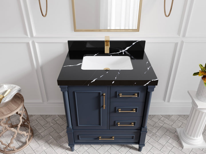Aberdeen 30 in. W x 22 in. D Single Sink Bathroom Vanity - photo 9