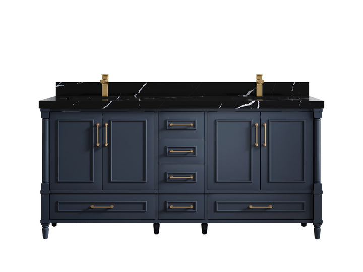 Aberdeen 72 in. W x 22 in. D Double Sink Bathroom Vanity - photo 8