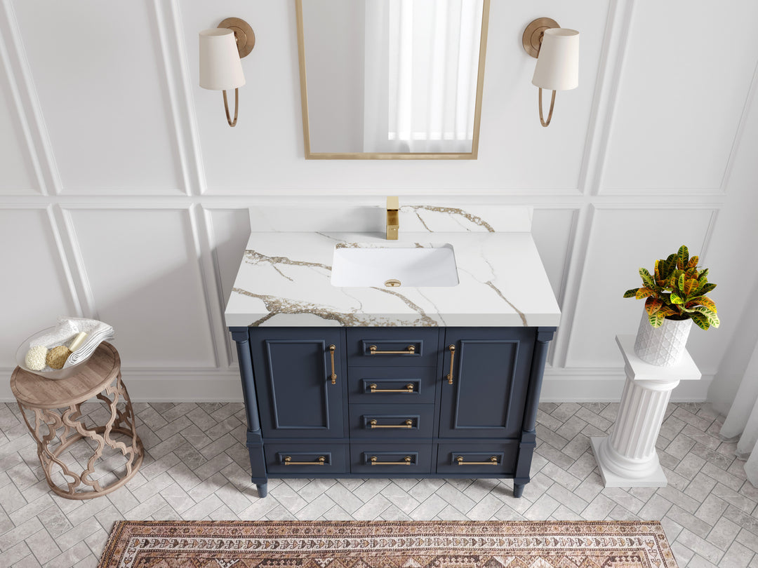 Aberdeen 42 in. W x 22 in. D Single Sink Bathroom Vanity
