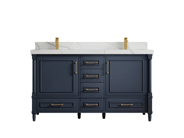 Aberdeen 60 in. W x 22 in. D Double Sink Bathroom Vanity - photo 18