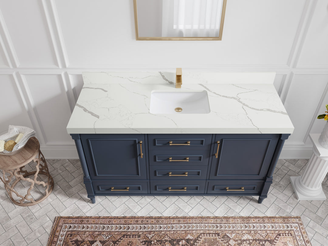 Aberdeen 60 in. W x 22 in. D Single Sink Bathroom Vanity