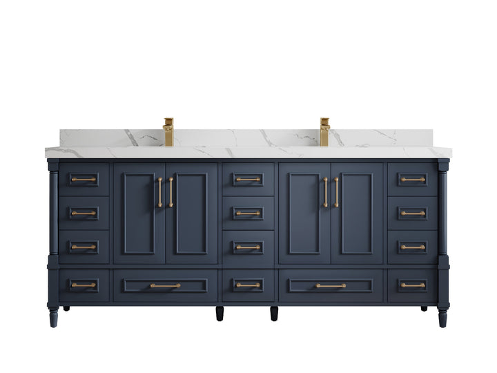 Aberdeen 80 in. W x 22 in. D Double Sink Bathroom Vanity - photo 13
