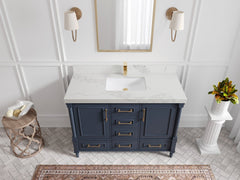 Aberdeen 48 in. W x 22 in. D Single Sink Bathroom Vanity - photo 14