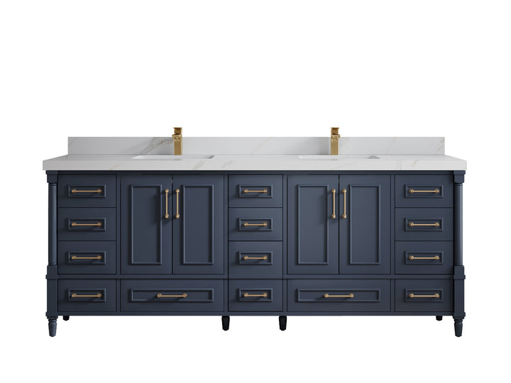Aberdeen 84 in. W x 22 in. D Double Sink Bathroom Vanity - photo 16