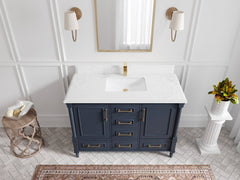 Aberdeen 48 in. W x 22 in. D Single Sink Bathroom Vanity - photo 24