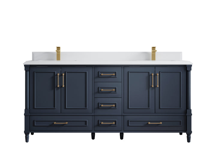 Aberdeen 72 in. W x 22 in. D Double Sink Bathroom Vanity - photo 26