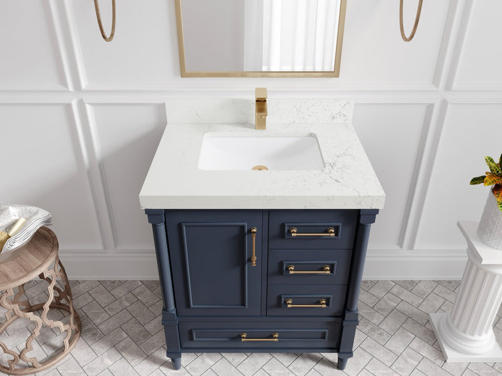 Aberdeen 30 in. W x 22 in. D Single Sink Bathroom Vanity - photo 27