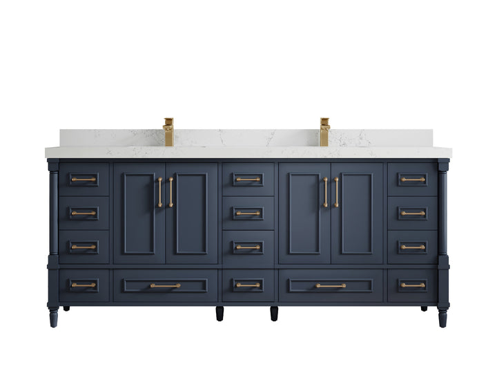 Aberdeen 80 in. W x 22 in. D Double Sink Bathroom Vanity - photo 29