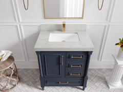 Aberdeen 30 in. W x 22 in. D Single Sink Bathroom Vanity - photo 29