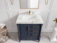 Aberdeen 30 in. W x 22 in. D Single Sink Bathroom Vanity - photo 33