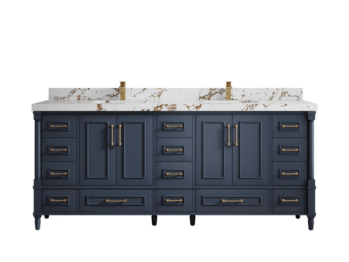 Aberdeen 80 in. W x 22 in. D Double Sink Bathroom Vanity - photo 35