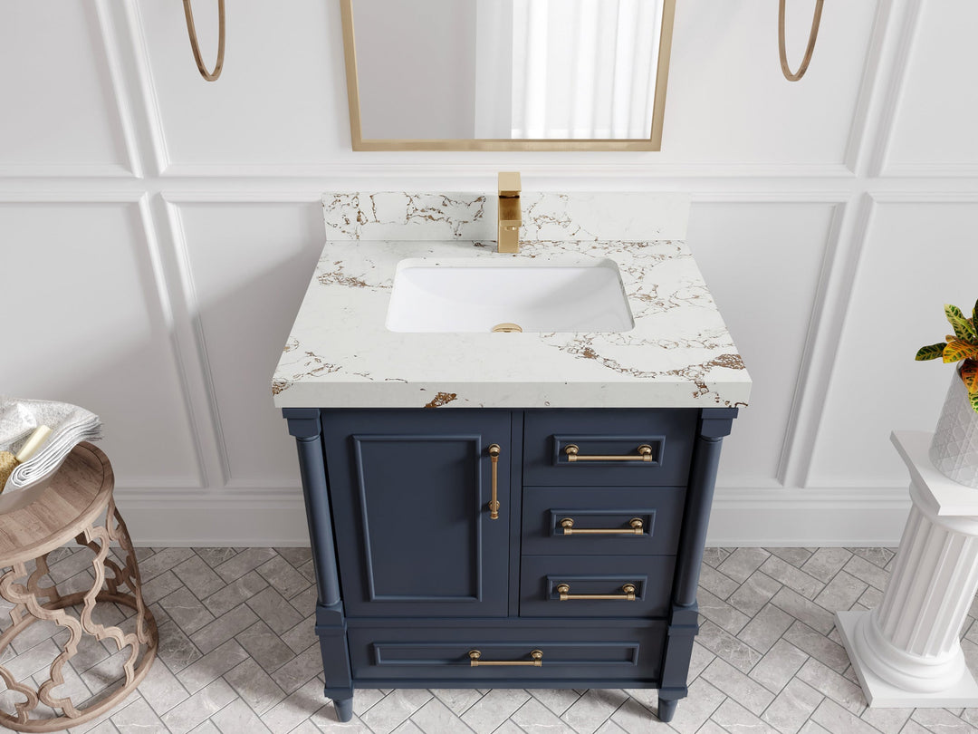 Aberdeen 30 in. W x 22 in. D Single Sink Bathroom Vanity