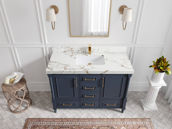 Aberdeen 48 in. W x 22 in. D Single Sink Bathroom Vanity - photo 36