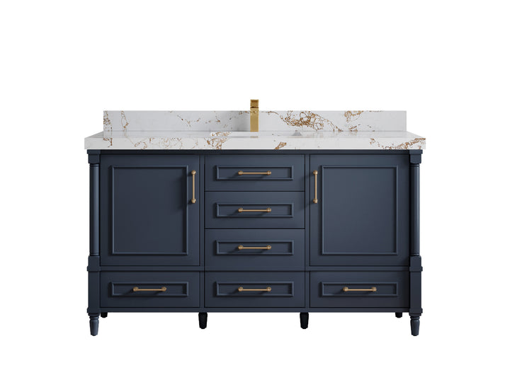 Aberdeen 60 in. W x 22 in. D Single Sink Bathroom Vanity - photo 36