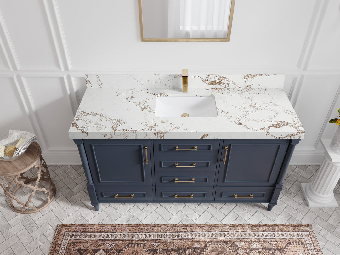Aberdeen 60 in. W x 22 in. D Single Sink Bathroom Vanity