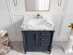 Aberdeen 30 in. W x 22 in. D Single Sink Bathroom Vanity - photo 37