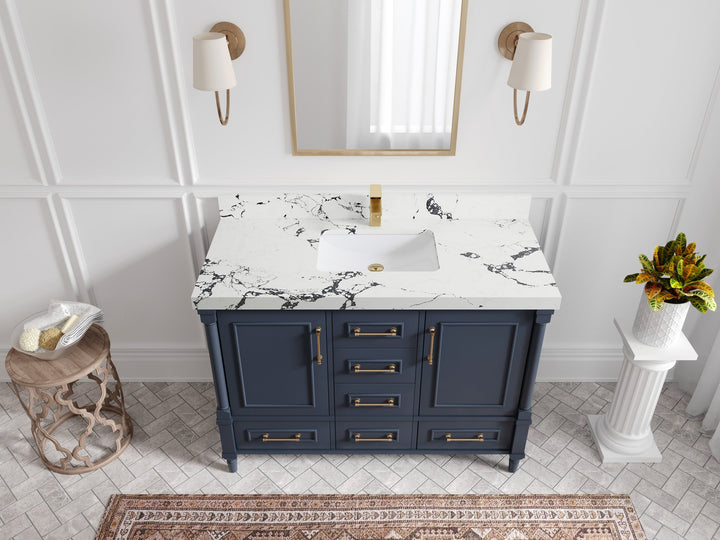 Aberdeen 48 in. W x 22 in. D Single Sink Bathroom Vanity - photo 38