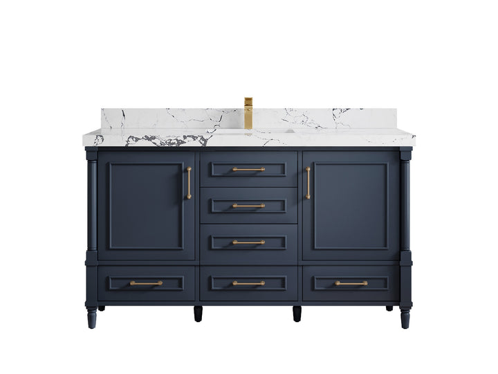 Aberdeen 60 in. W x 22 in. D Single Sink Bathroom Vanity - photo 38