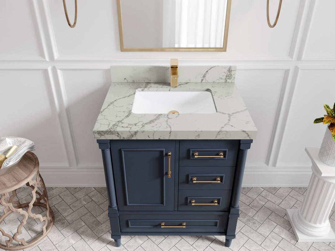 Aberdeen 30 in. W x 22 in. D Single Sink Bathroom Vanity