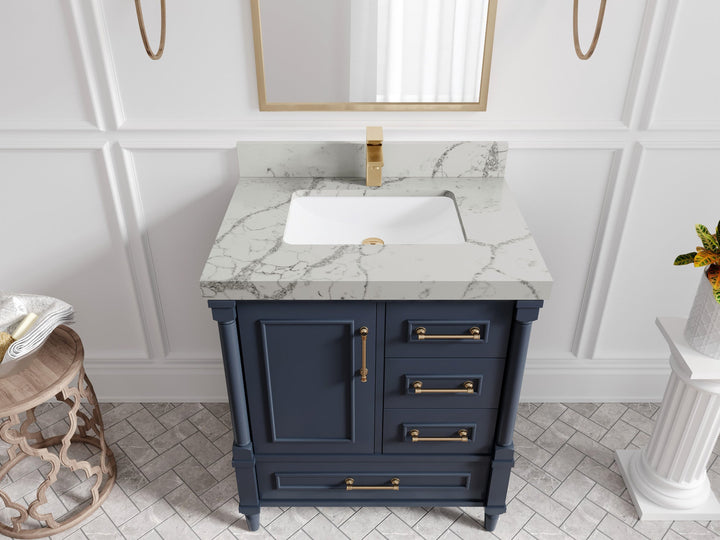 Aberdeen 30 in. W x 22 in. D Single Sink Bathroom Vanity - photo 39