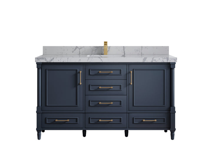 Aberdeen 60 in. W x 22 in. D Single Sink Bathroom Vanity - photo 40