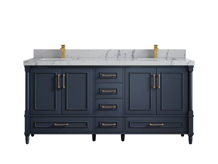 Aberdeen 72 in. W x 22 in. D Double Sink Bathroom Vanity - photo 40