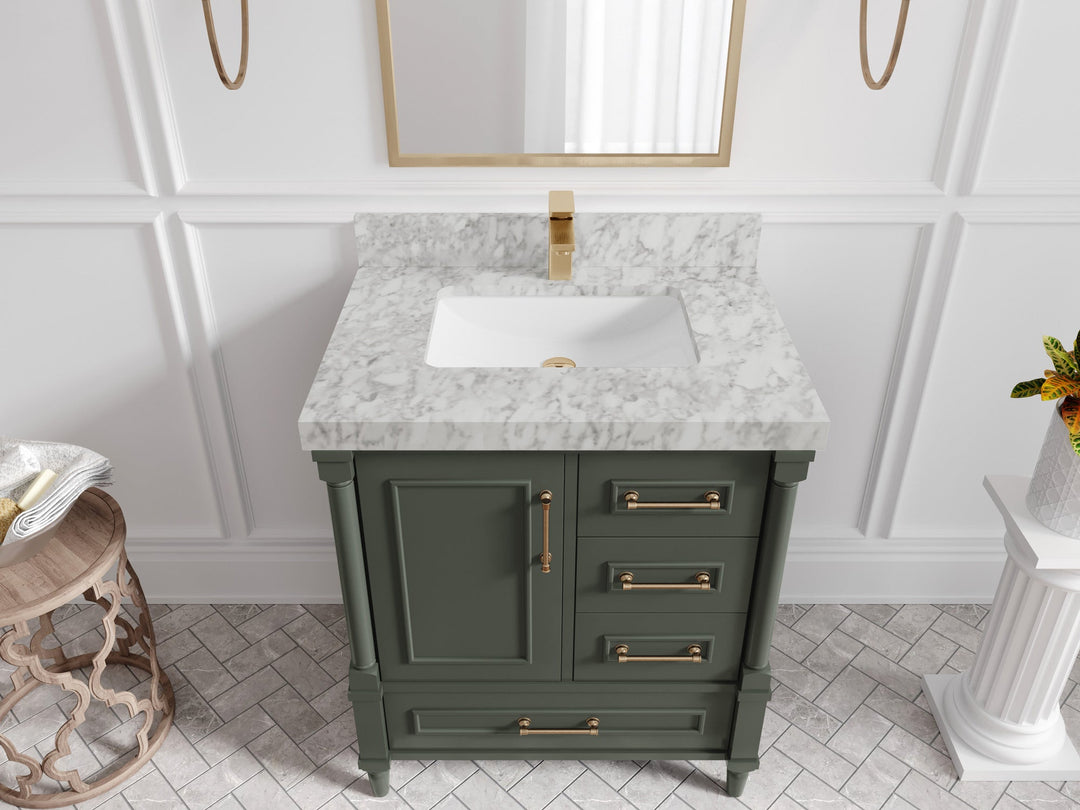 Aberdeen 30 in. W x 22 in. D Single Sink Bathroom Vanity