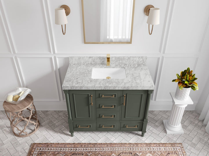 Aberdeen 42 in. W x 22 in. D Single Sink Bathroom Vanity - photo 10