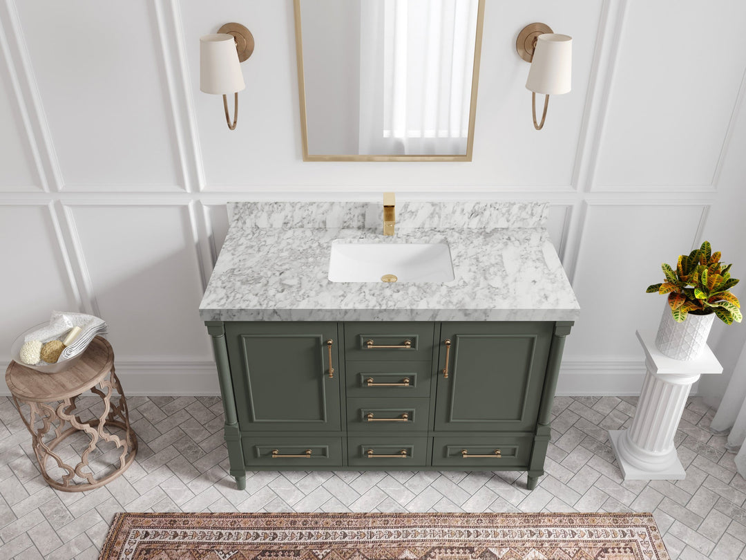 Aberdeen 48 in. W x 22 in. D Single Sink Bathroom Vanity