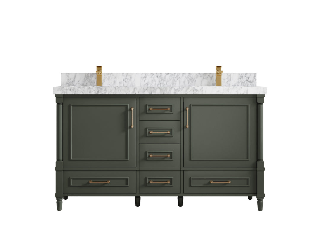 Aberdeen 60 in. W x 22 in. D Double Sink Bathroom Vanity
