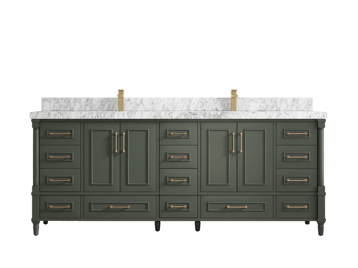 Aberdeen 84 in. W x 22 in. D Double Sink Bathroom Vanity - photo 19