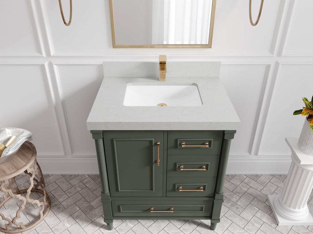 Aberdeen 30 in. W x 22 in. D Single Sink Bathroom Vanity