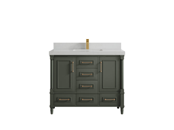 Aberdeen 42 in. W x 22 in. D Single Sink Bathroom Vanity - photo 13