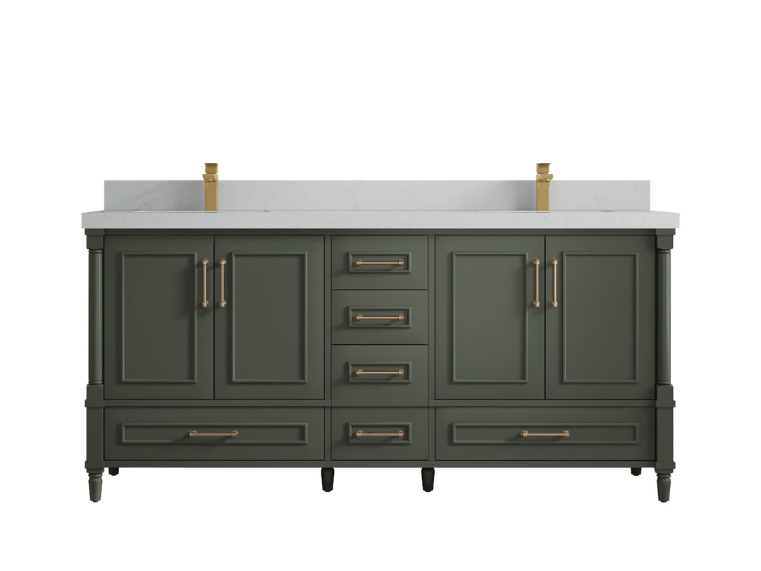 Aberdeen 72 in. W x 22 in. D Double Sink Bathroom Vanity