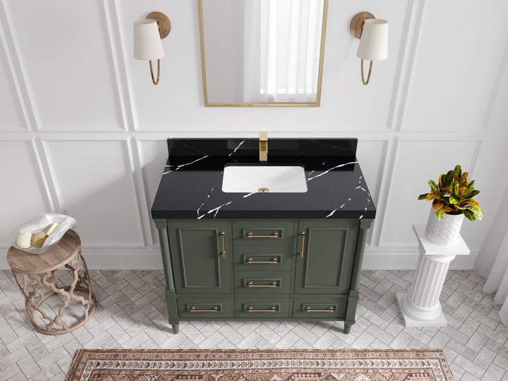 Aberdeen 42 in. W x 22 in. D Single Sink Bathroom Vanity - photo 8