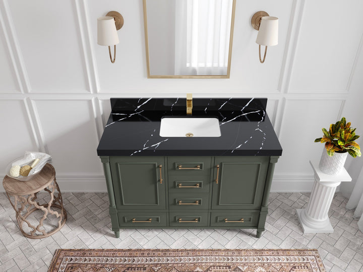 Aberdeen 48 in. W x 22 in. D Single Sink Bathroom Vanity - photo 8