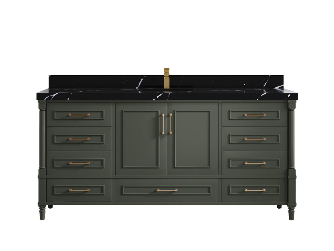 Aberdeen 72 in. W x 22 in. D Single Sink Bathroom Vanity
