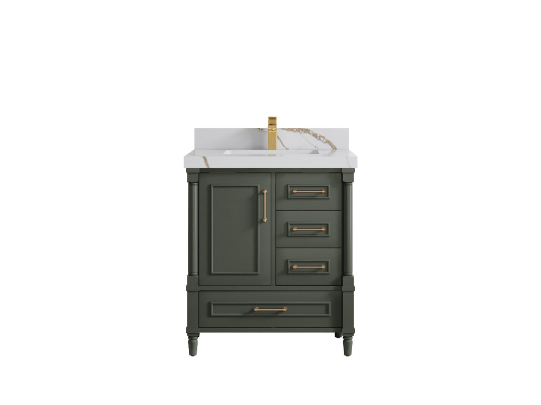 Aberdeen 30 in. W x 22 in. D Single Sink Bathroom Vanity