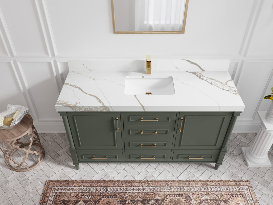 Aberdeen 60 in. W x 22 in. D Single Sink Bathroom Vanity