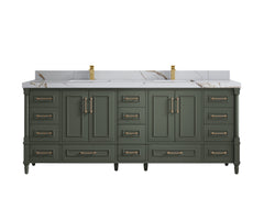 Aberdeen 84 in. W x 22 in. D Double Sink Bathroom Vanity - photo 11