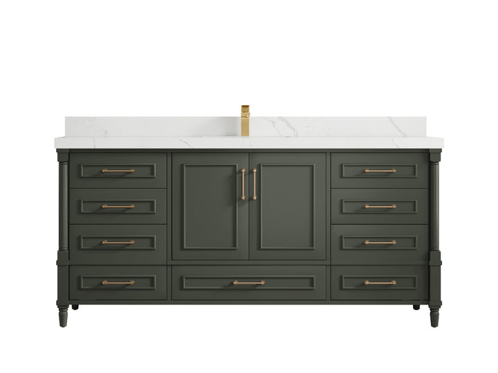 Aberdeen 72 in. W x 22 in. D Single Sink Bathroom Vanity - photo 12