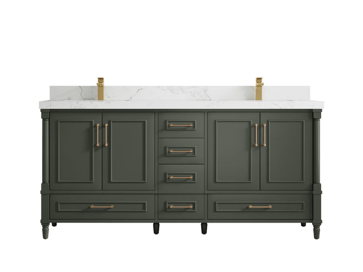 Aberdeen 72 in. W x 22 in. D Double Sink Bathroom Vanity - photo 16