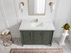 Aberdeen 48 in. W x 22 in. D Single Sink Bathroom Vanity - photo 16