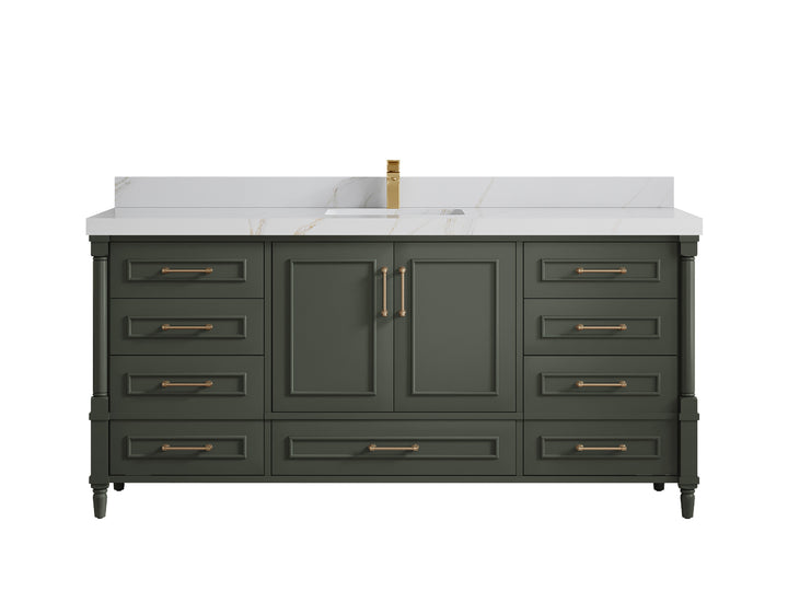 Aberdeen 72 in. W x 22 in. D Single Sink Bathroom Vanity - photo 16