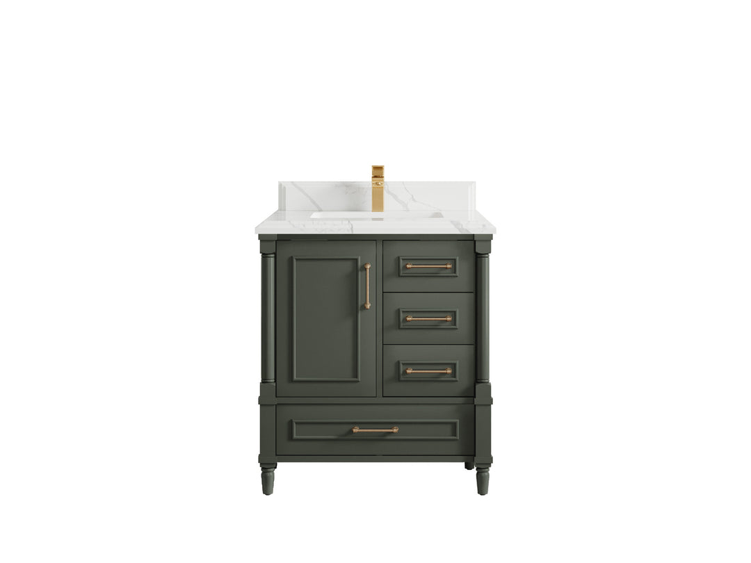 Aberdeen 30 in. W x 22 in. D Single Sink Bathroom Vanity