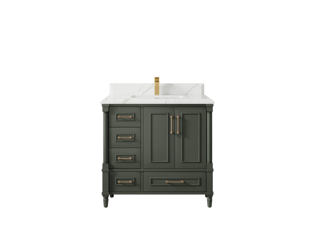 Aberdeen 36 in. W x 22 in. D Center Sink Bathroom vanity