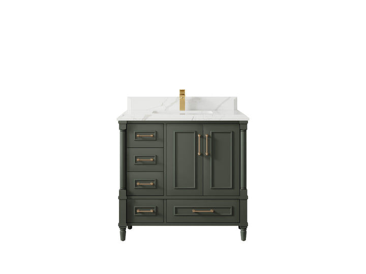 Aberdeen 36 in. W x 22 in. D Center Sink Bathroom vanity - photo 22