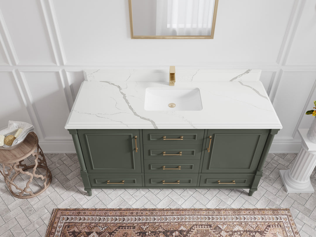 Aberdeen 60 in. W x 22 in. D Single Sink Bathroom Vanity